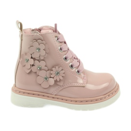 American Club Botines americanos botines calzado infantil 1424 rosa