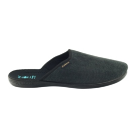 Pantuflas grises Adanex negro