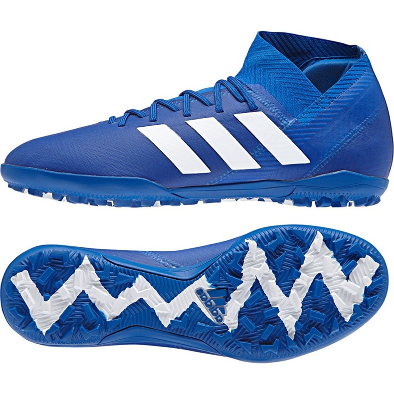 Botas de fútbol adidas Nemeziz Tango 18.3 Tf M DB2210 azul azul Botas de fútbol adidas Nemeziz Tango 18.3 Tf M DB2210 azul azul