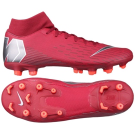 Zapatos de fútbol Nike Mercurial Superfly 6 Academy Mg M AH7362-606 rojo rojo
