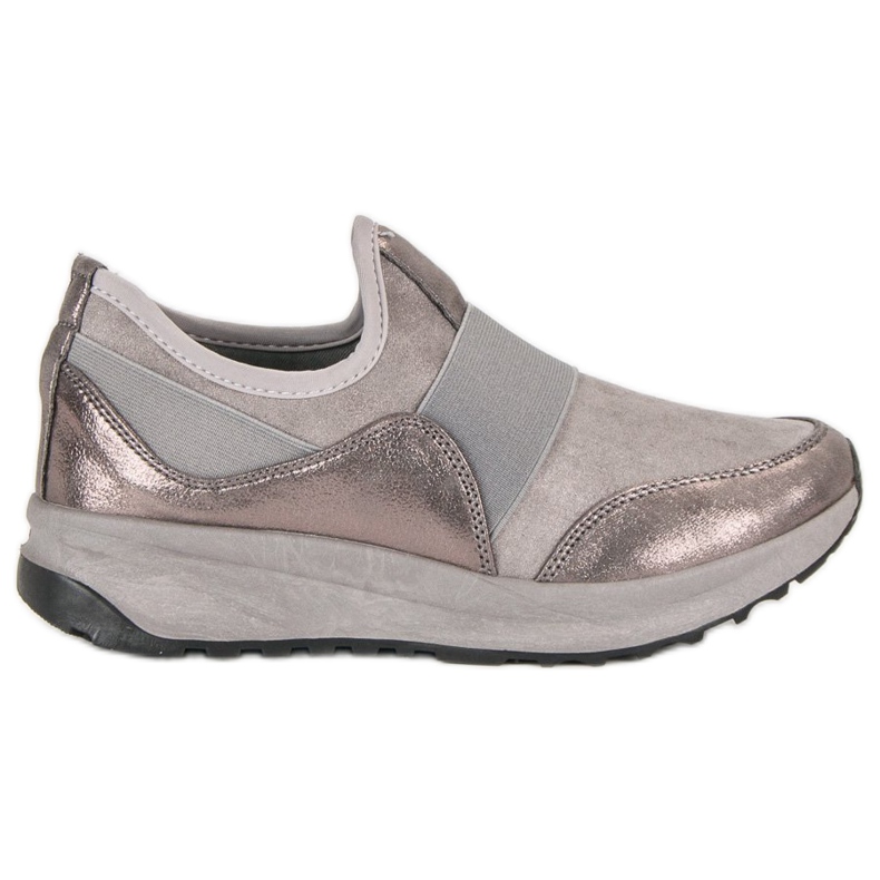 Bestelle Calzado deportivo sin cordones gris