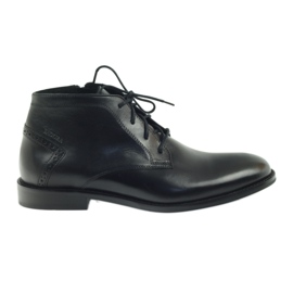 Botas negras botas de invierno Badura 4663 negro