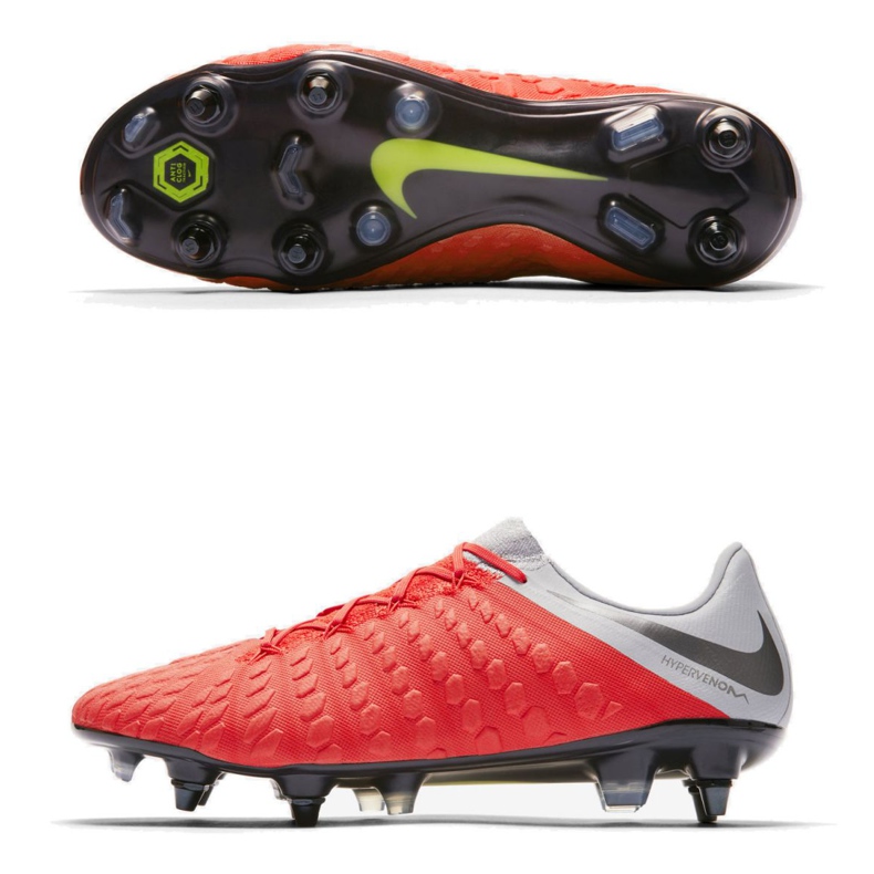 Calzado de fútbol Nike Hypervenom 3 Elite Sg Pro Ac M AJ3810-600 rojo rojo Calzado de fútbol Nike Hypervenom 3 Elite Sg Pro Ac M AJ3810-600 rojo rojo