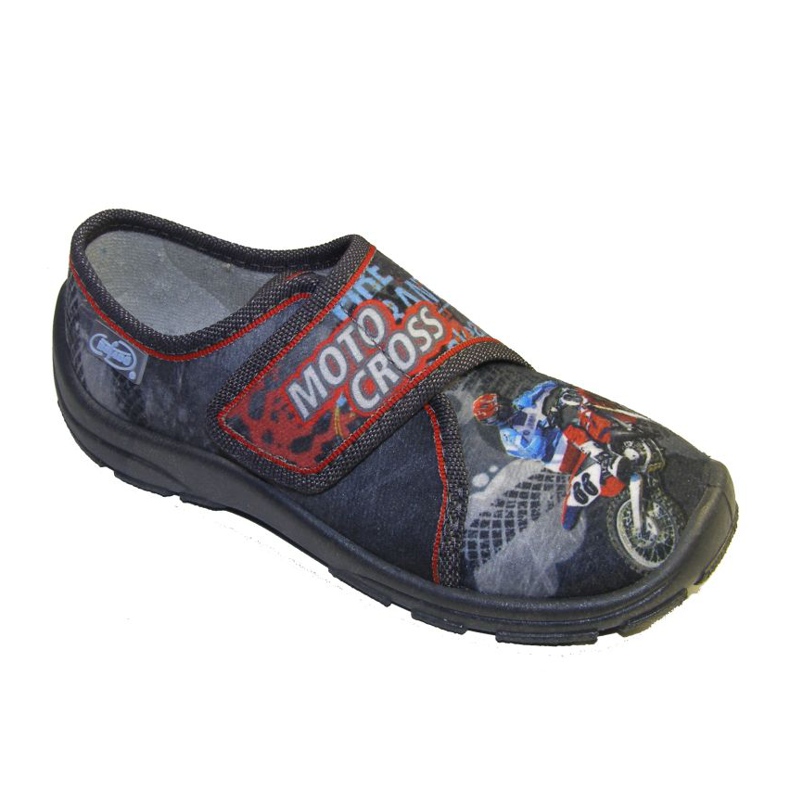 Calzado infantil befado 974Y324 negro gris rojo