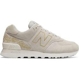 New Balance Wl574nga Sal Marina Floral Con Oro gris