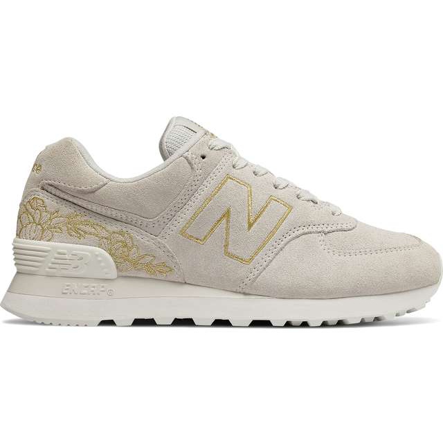 New Balance Wl574nga Sal Marina Floral Con Oro gris