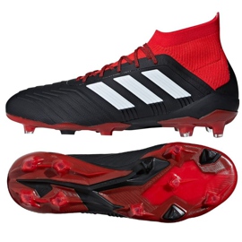 Botas de fútbol adidas Predator 18.1 Fg M negro Botas de fútbol adidas Predator 18.1 Fg M negro