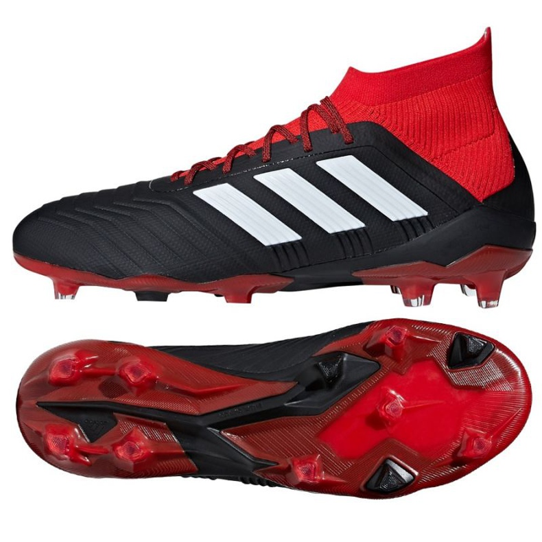 Botas de fútbol adidas Predator 18.1 Fg M negro