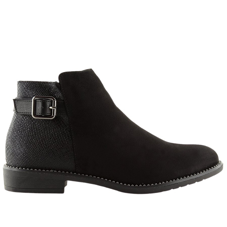 Botines Chelsea negros para mujer 3118 Negro
