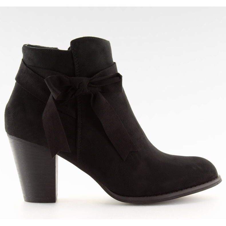 Botas negras de tacón 863-GA Black negro