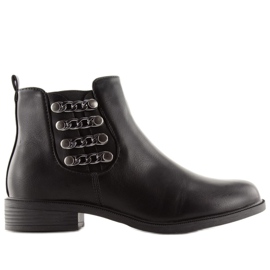 Botines Chelsea negros para mujer Z-29 Black