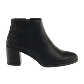 Botines negros de tacón Sergio Leone 542