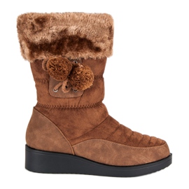 Seastar Botas de nieve marrones marrón