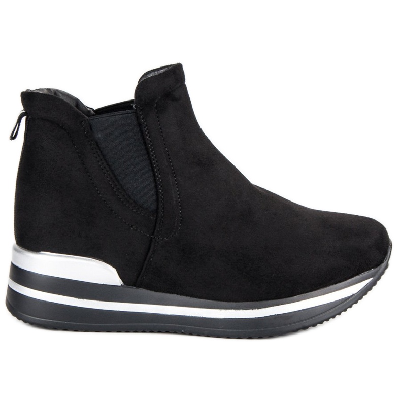 Bestelle Botas de Jodhpur en la plataforma negro