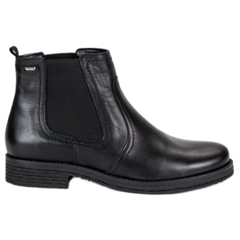 Botines chelsea negros de VINCEZA