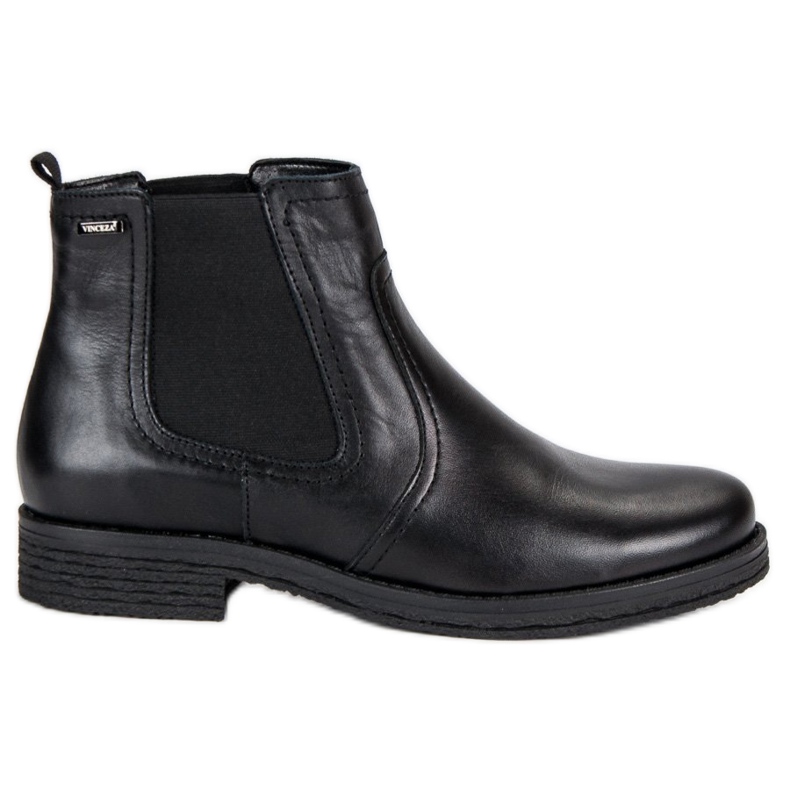Botines chelsea negros de VINCEZA