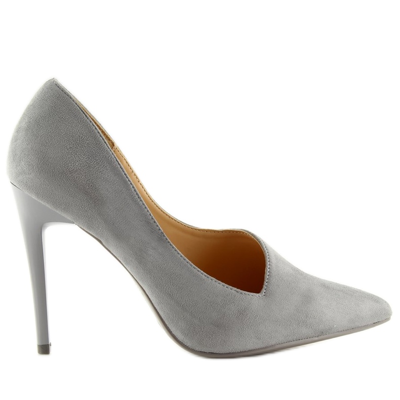 C-11 Tacones asimétricos grises