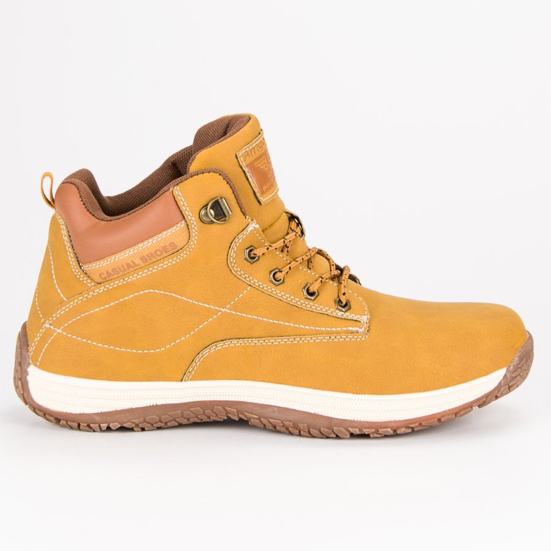 Arrigo Bello Calzado casual de hombre amarillo