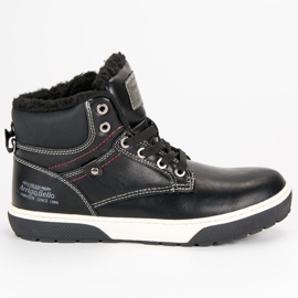 Arrigo Bello Zapatillas juveniles por encima del tobillo. negro