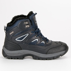 Arrigo Bello Zapatos de hombre para el invierno. azul marino