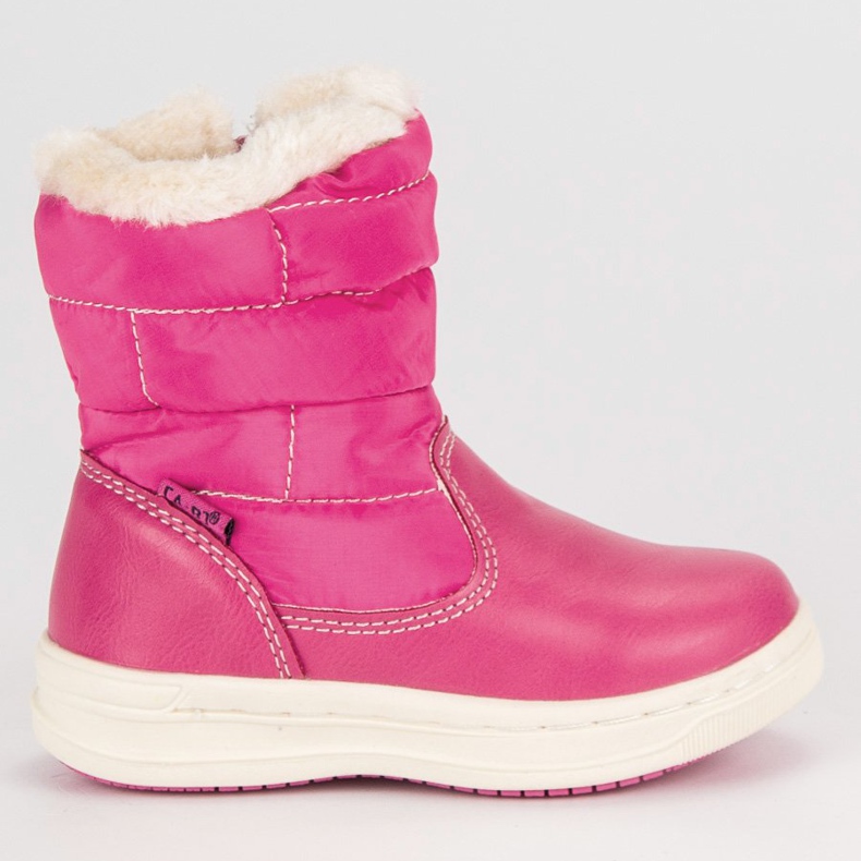 Ax Boxing Botas de nieve para niños rosado