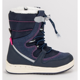 Arrigo Bello Botas de nieve calentadas azul