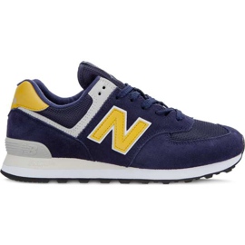 New Balance Pigmento Ml574smb Con Latón amarillo azul marino