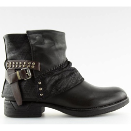Botas de mujer negras 283-PA negras negro