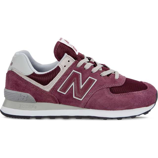 New Balance Wl574er Burdeos Con Blanco multicolor rojo