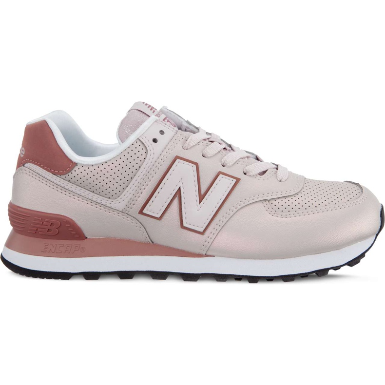New Balance Wl574kse Sheen Pack Conch Shell con óxido oscuro marrón multicolor