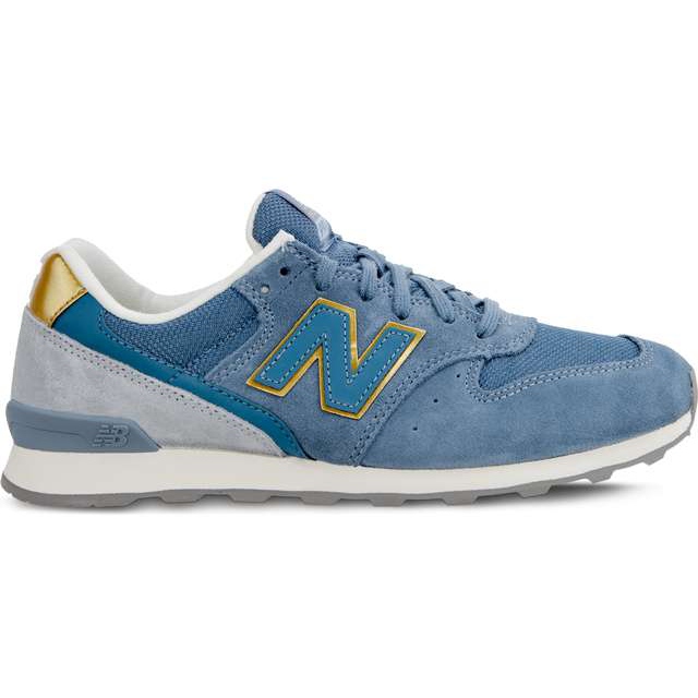 New Balance Wr996flp Azul Gris Oro