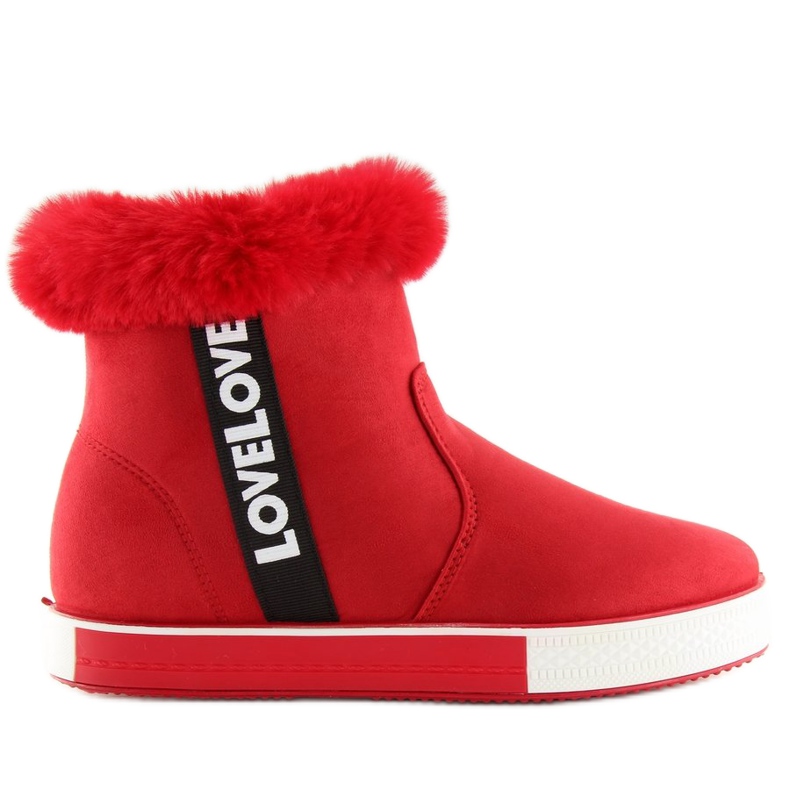 Zapatillas altas rojas NB252P Red rojo