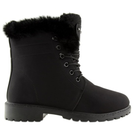 Botas de madera con aislamiento negro BL137P Black