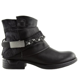 Botas negras de mujer negras 210-PA Negra negro