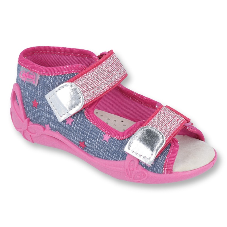 Calzado infantil befado 242P084 rosado azul marino
