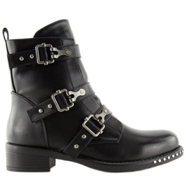 Botas militares negras NS08P Black negro