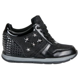Zapatillas deportivas negras negro Zapatillas deportivas negras negro