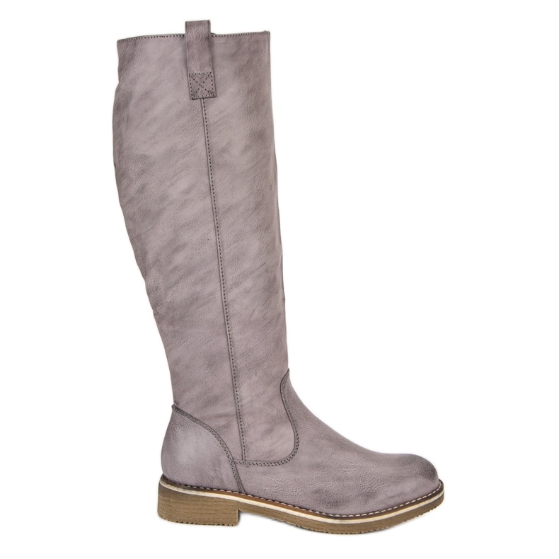 Super Me Botas de mujer casual gris Super Me Botas de mujer casual gris