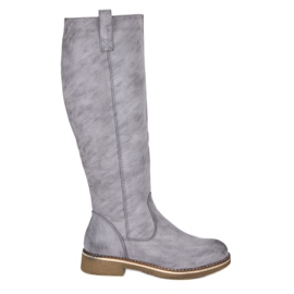 Super Me Botas de mujer casual azul
