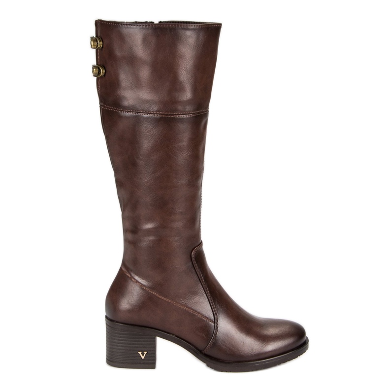 Tacones altos vinceza marrones marrón