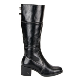 Botas de tacón VINCEZA negras negro