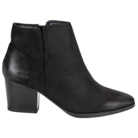 Bobo Botas negras de tacón negro