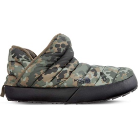 The North Face Thermoball Traction Bootie Tarmac Green Macrofleck Print Tumbleweed Green para hombre verde