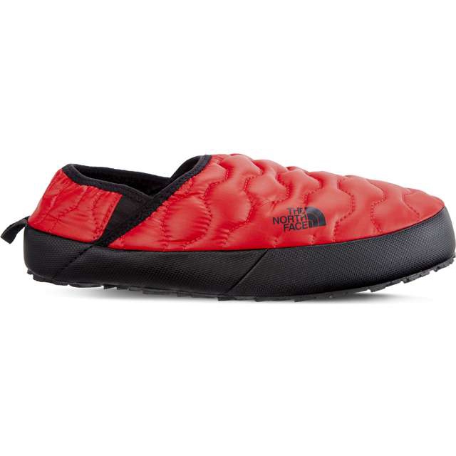 The North Face Thermoball Traction Mule Iv 090 Shiny Tnf Red Tnf para hombre, negro rojo