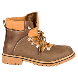 Botas de montaña marrones para mujer marrón