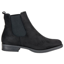 Seastar Botas de ante Jodhpur negro