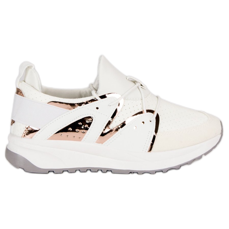 Calzado deportivo con estilo blanco