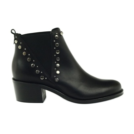 Botas de invierno negras con tachuelas Badura 7874 negro