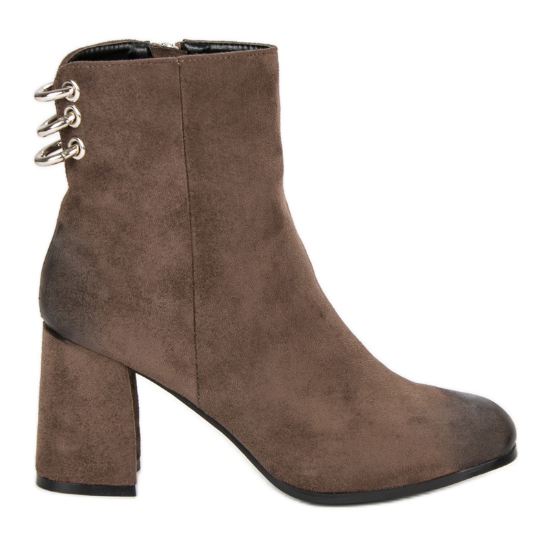 Botas con estilo en el poste de VINCEZA marrón