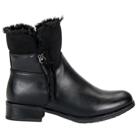 Forever Folie Botas de mujer abrigadas negro